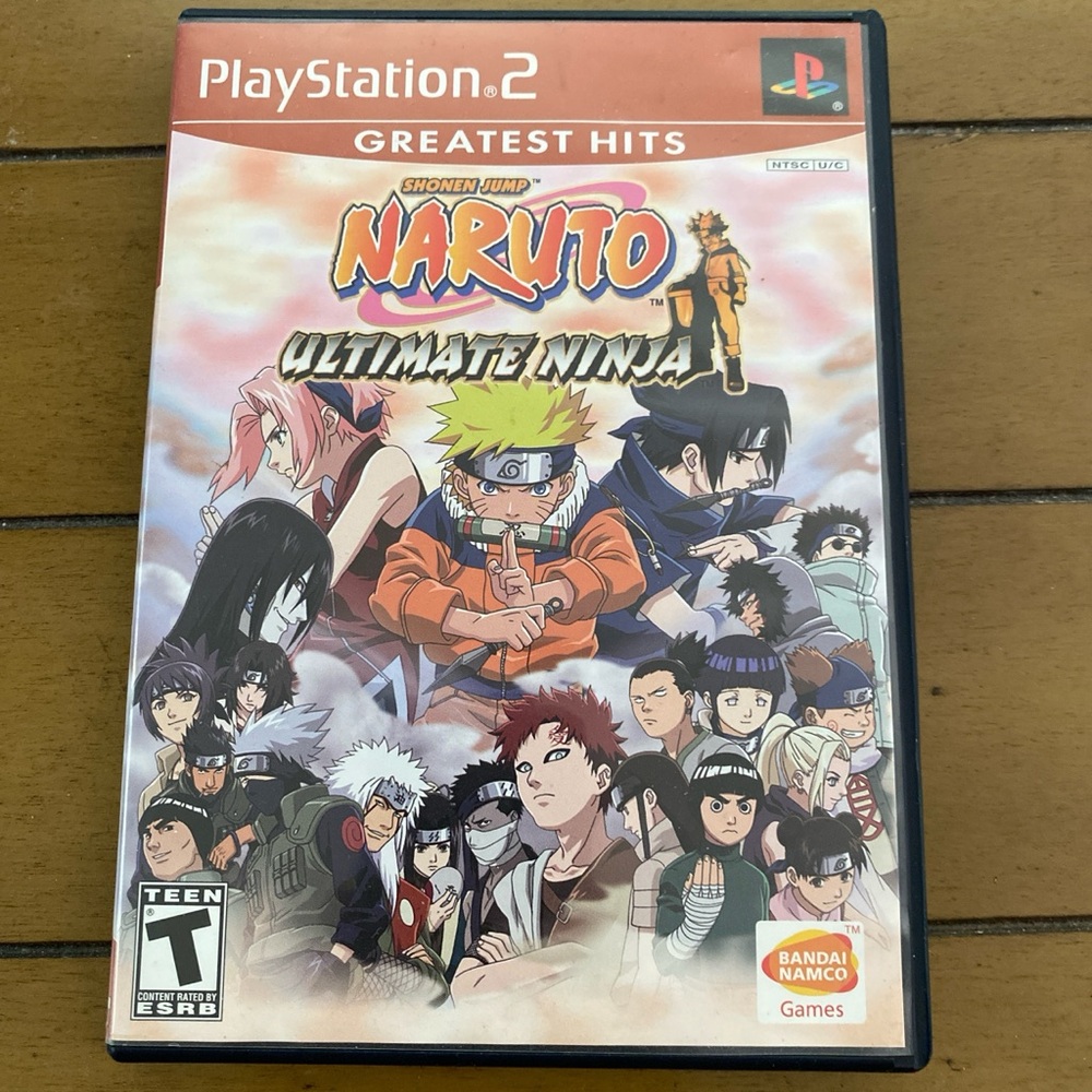 PS2 Naruto video game